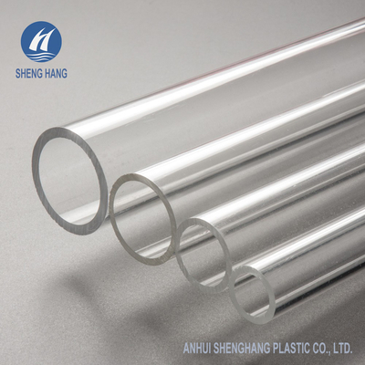 Tubo transparente 100mm OD do cilindro do plexiglás acrílico plástico de PMMA