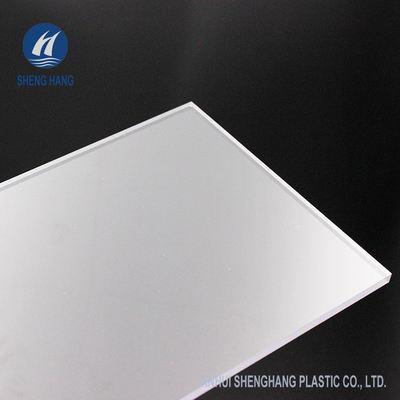 Veludo fino GV geado protegido UV de Matte Plastic Board 1.8mm da folha do policarbonato