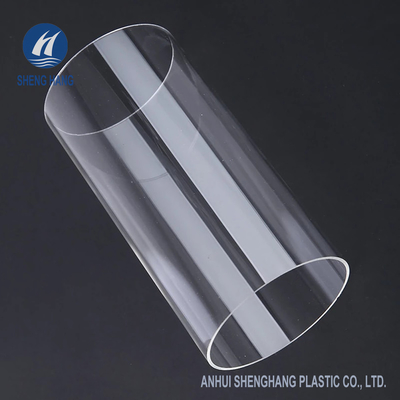 Tubo transparente 100mm OD do cilindro do plexiglás acrílico plástico de PMMA