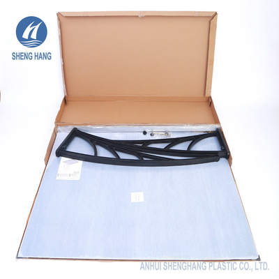 OEM moderno do policarbonato do dossel de alumínio exterior da janela da porta do toldo