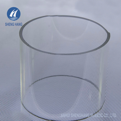Tubo acrílico 100mm transparente do molde do plexiglás de PMMA antiusura