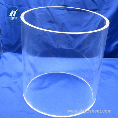 Tubo acrílico 100mm transparente do molde do plexiglás de PMMA antiusura