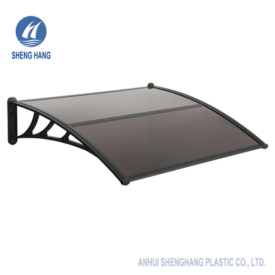Suporte plástico 4mm de Gray Tents Polycarbonate Plastic Awning 5mm