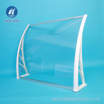 Do toldo plástico claro do policarbonato de DIY 1.2*0.8m rasgo de grande resistência anti