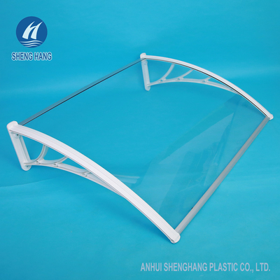 Do toldo plástico claro do policarbonato de DIY 1.2*0.8m rasgo de grande resistência anti