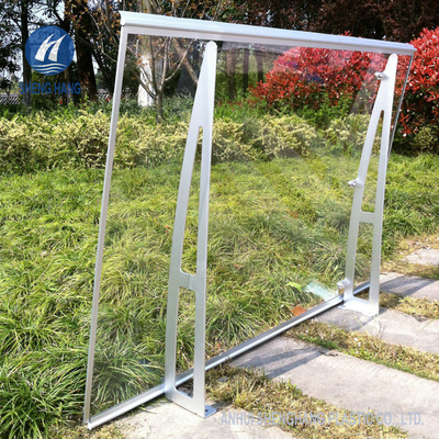 Do dossel poli claro do carbonato da porta 3mm do patamar anti liga de alumínio