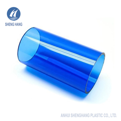 Azul termoplástico Nontoxic Wearproof acrílico colorido dos tubos 25mm