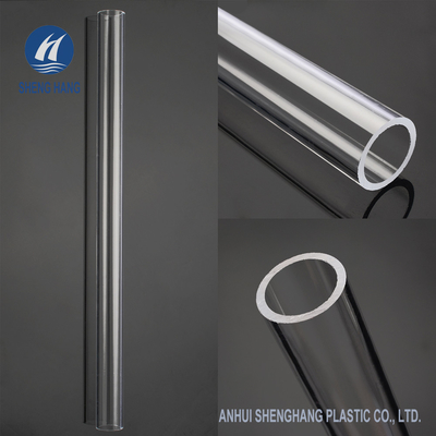 o molde claro plástico de 2mm expulsou ODM acrílico do tubo 1.18g/Cm3