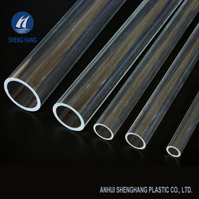 Tubulação plástica acrílica rígida transparente ótica WT6mm OD100mm a 150mm