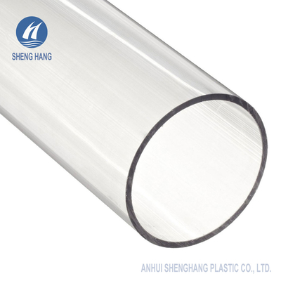 Cilindro acrílico do plexiglás de Eco Friengly do grande diâmetro do tubo do espaço livre do ODM de WT10mm