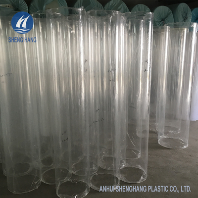 Cilindro acrílico do plexiglás de Eco Friengly do grande diâmetro do tubo do espaço livre do ODM de WT10mm