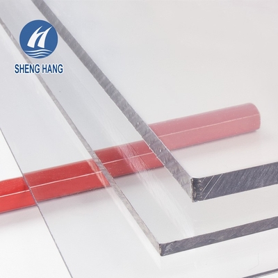 Painéis plásticos contínuos da folha 6.7×10ft do policarbonato branco de ASTM D696 D648