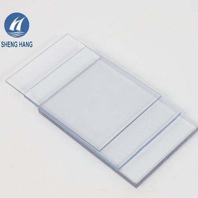 Painéis plásticos contínuos da folha 6.7×10ft do policarbonato branco de ASTM D696 D648