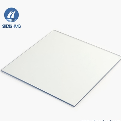 Painel revestido UV 1220*2440mm do telhado do policarbonato de  da folha de 4 x 8 policarbonato