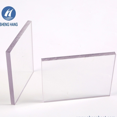 o sólido 15mm claro do PC de 6mm cobre a resistência de alto impacto de Covestro
