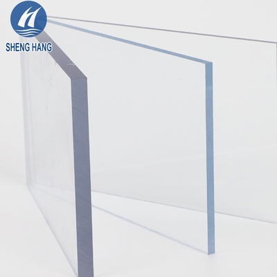ISO contínuo ISO9001 estabilizado UV da folha do policarbonato transparente de 3mm