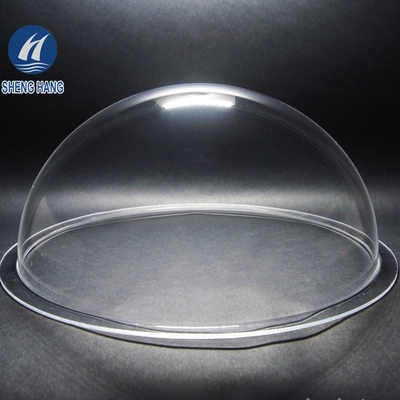 Abóbada plástica 8mm da claraboia dos produtos Wearproof do policarbonato proteção UV de 2 lados